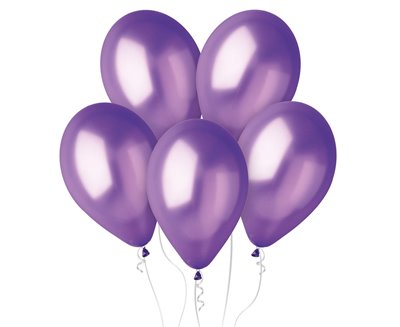 Balony metalizowane 10' kolor : fiolet 51-15 100 sztuk