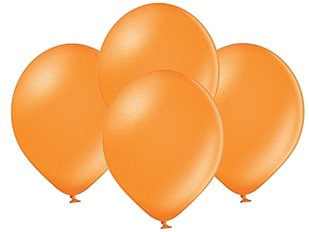 Balony metalizowane 10' kolor : pomarańczowe  51-05 100 sztuk